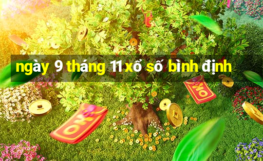 ngày 9 tháng 11 xổ số bình định