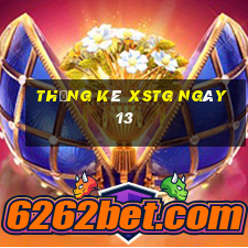 Thống kê XSTG ngày 13