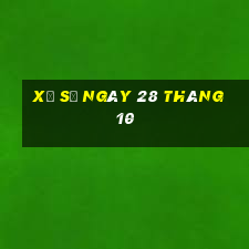 xổ số ngày 28 tháng 10