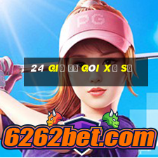 24 giờ đỏ gói xổ số