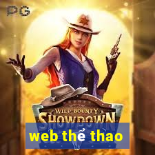 web thể thao