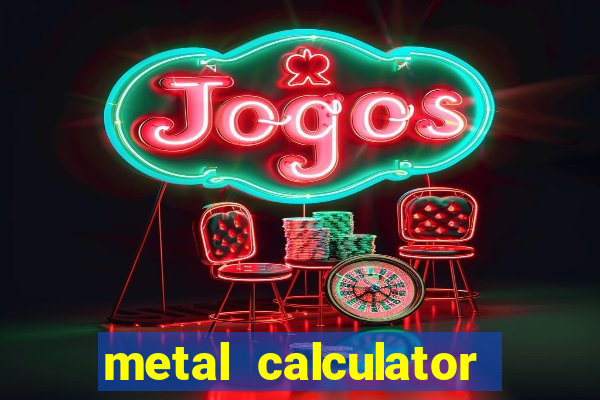 metal calculator all in one