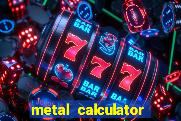 metal calculator all in one