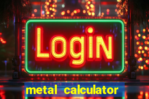 metal calculator all in one