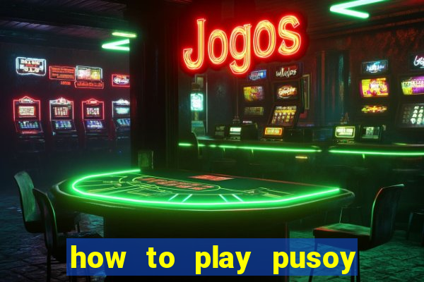 how to play pusoy card game