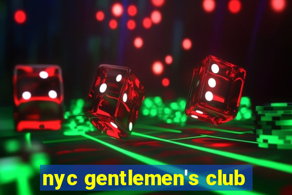 nyc gentlemen's club