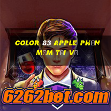 Color 83 Apple Phần mềm tải về