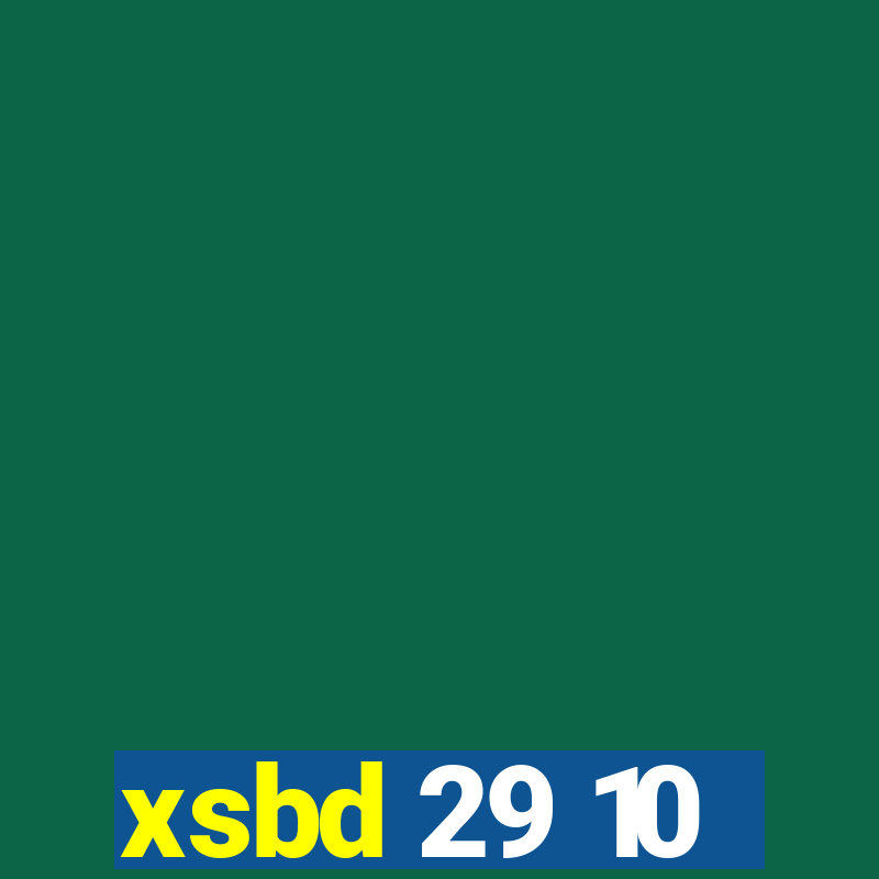 xsbd 29 10