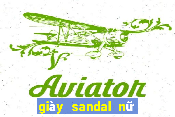 giày sandal nữ đế bệt