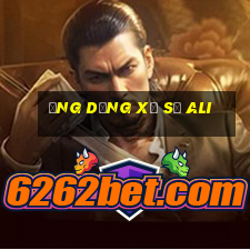 Ứng dụng xổ số Ali