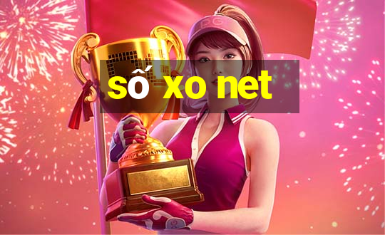 số xo net