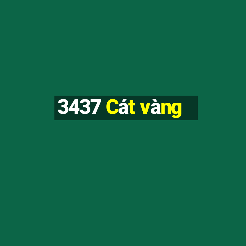 3437 Cát vàng