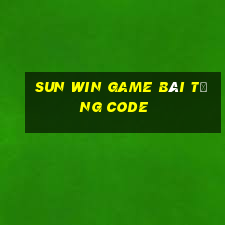 Sun Win Game Bài Tặng Code