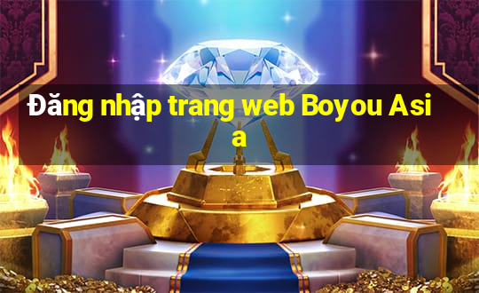 Đăng nhập trang web Boyou Asia