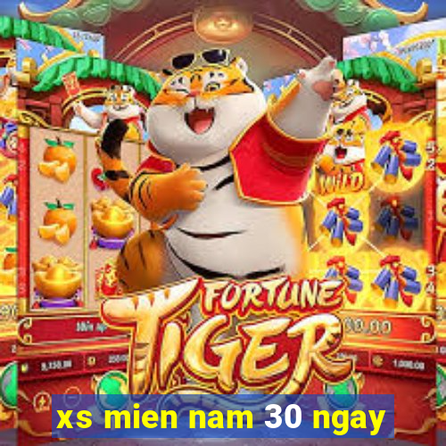 xs mien nam 30 ngay