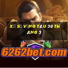 xổ số vũng tàu 30 tháng 3