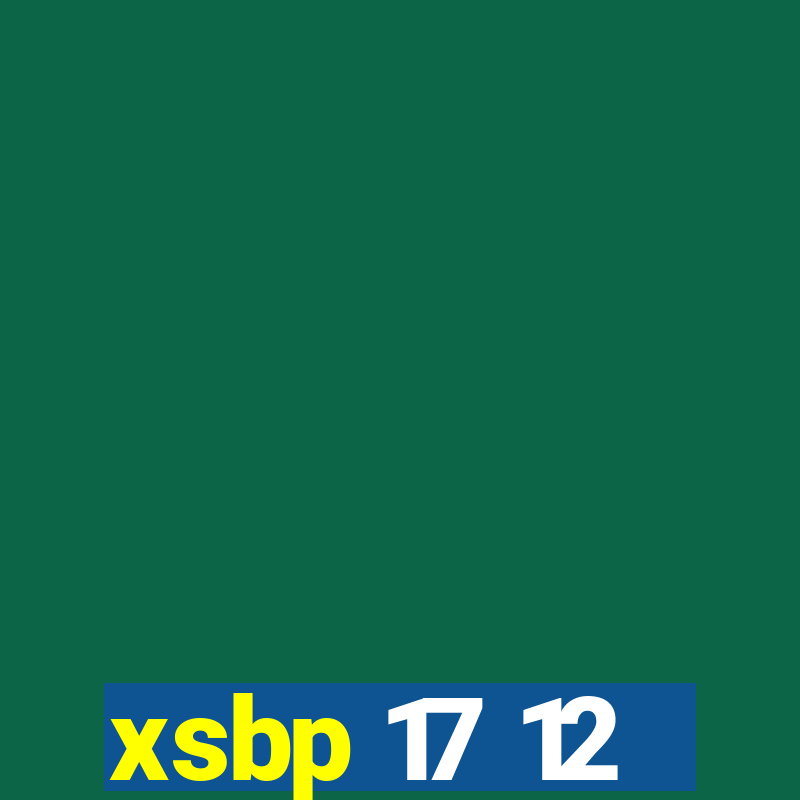 xsbp 17 12