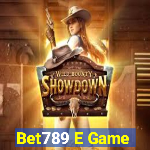 Bet789 E Game