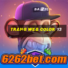 Trang web Color 13