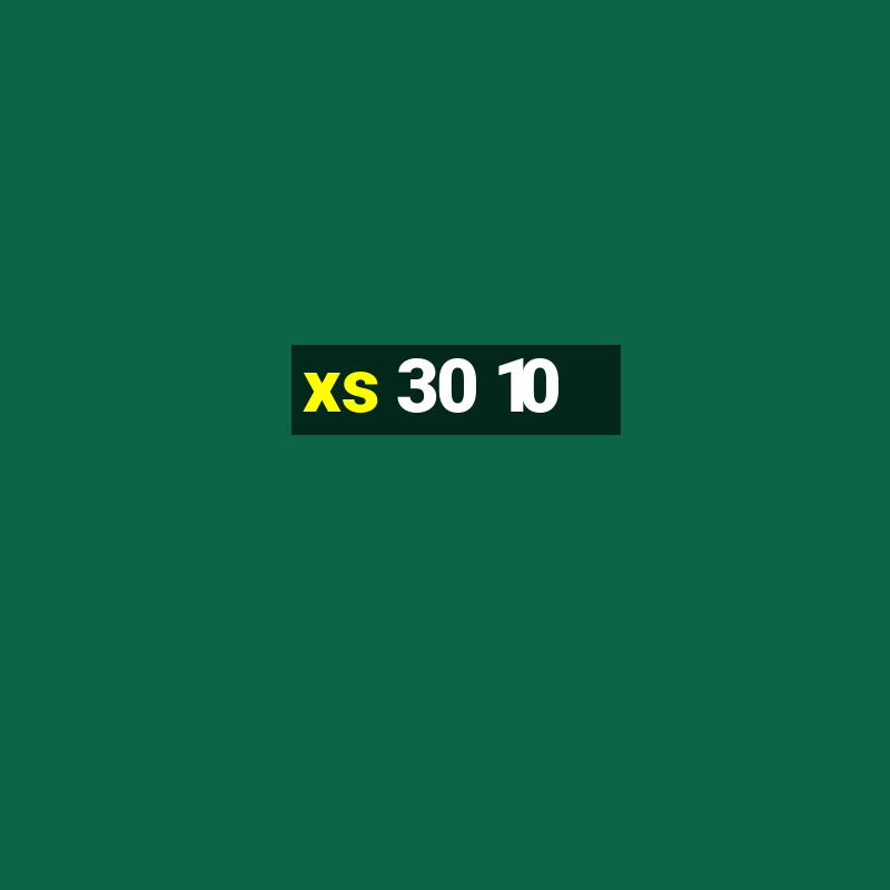 xs 30 10