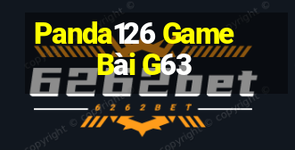 Panda126 Game Bài G63