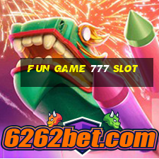 fun game 777 slot