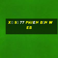 Xổ số 77 phiên bản web