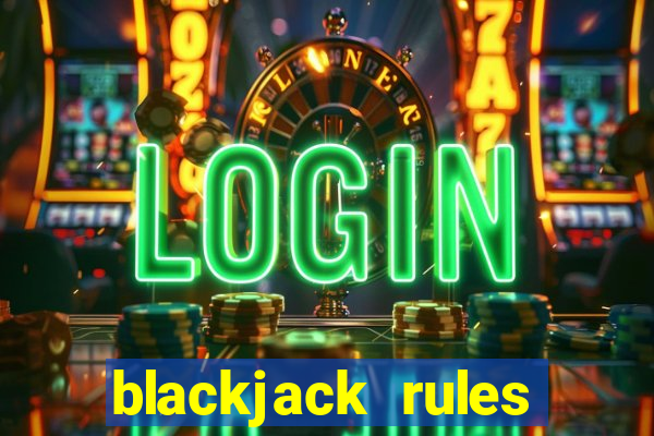 blackjack rules split double