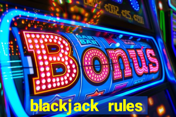 blackjack rules split double