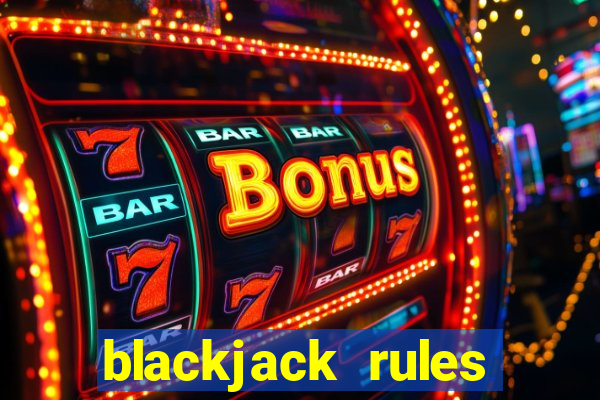 blackjack rules split double