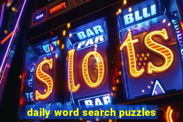 daily word search puzzles