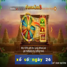 xổ số ngày 26 tháng 11