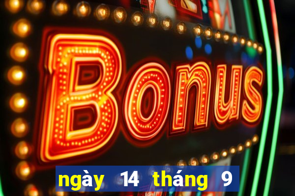 ngày 14 tháng 9 xổ số bình thuận