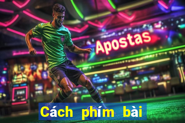 Cách phím bài chéo cánh