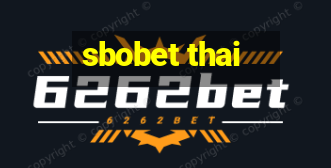 sbobet thai