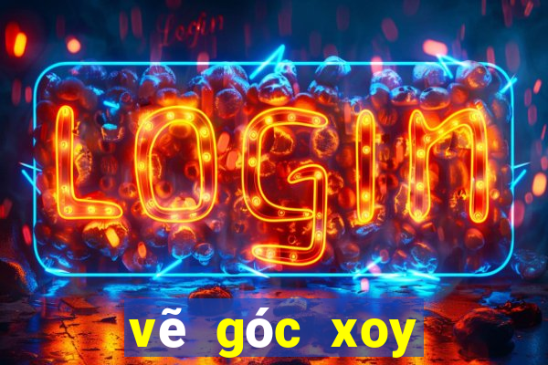 vẽ góc xoy khác góc bẹt