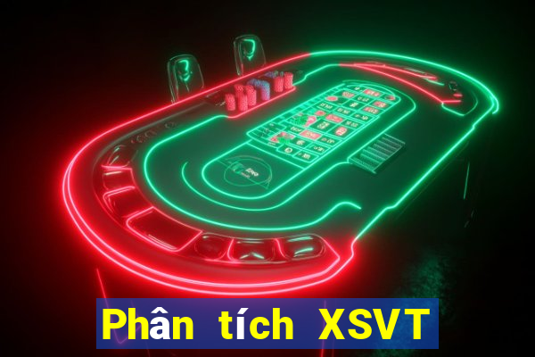 Phân tích XSVT Thứ 2