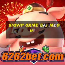 Bigvip Game Bài Mèo Nổ