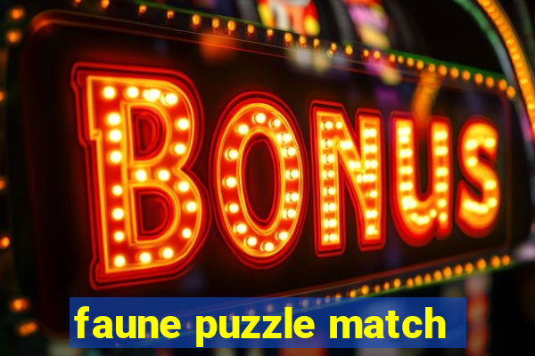 faune puzzle match