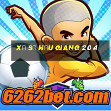 xổ số hậu giang 20 4