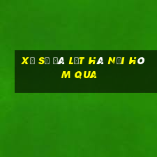 xổ số đà lạt hà nội hôm qua