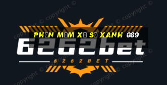 Phần mềm Xổ số xanh 089