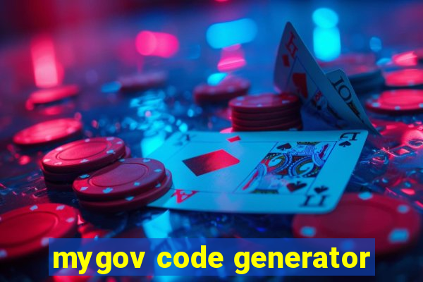 mygov code generator