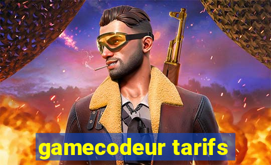 gamecodeur tarifs