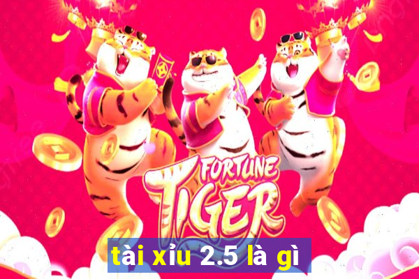 tài xỉu 2.5 là gì