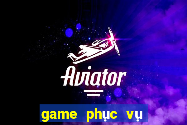 game phục vụ bãi biển