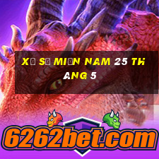 xổ số miền nam 25 tháng 5