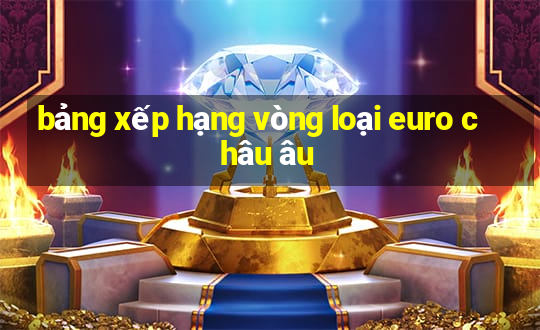 bảng xếp hạng vòng loại euro châu âu