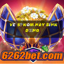 vé số hôm nay bình dương