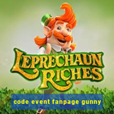 code event fanpage gunny